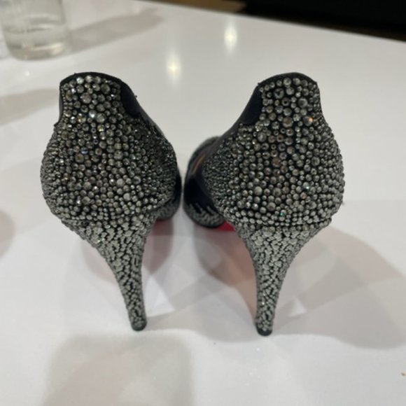 Christian Louboutins with Crystal Flame - Picture 3 of 7